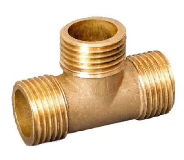 Тройник 3/4 нар/нар/нар латунь