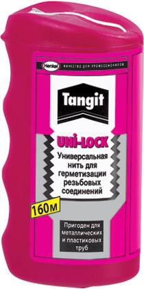 Нить Тангит Уни-лок для герметизации резьбы (160м)