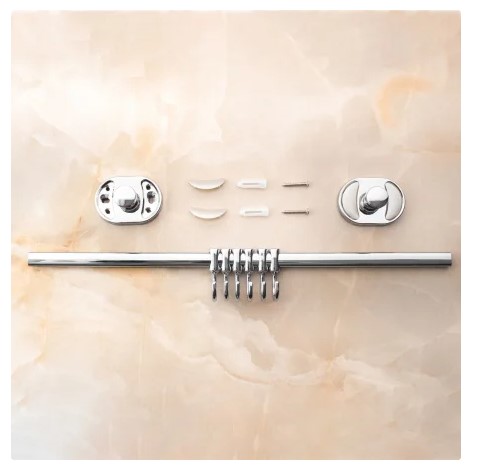 Держатель трубчатый А5026 для полотенца РМС на 6 крючков