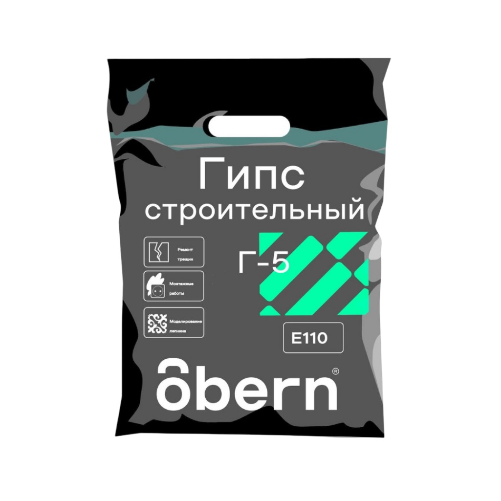 Гипс Белый Obern 3 кг
