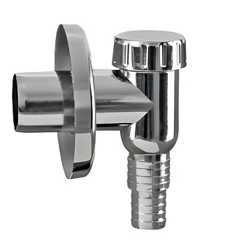 Сифон для стиральной машины 32 мм Valfex хром