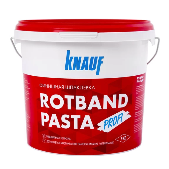 Knauf Ротбанд Паста Профи 5 кг шпатлевка финишная