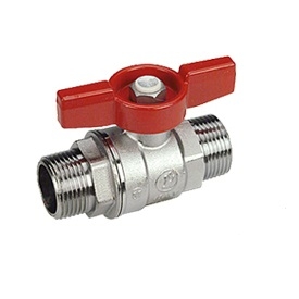 Кран 1/2 внут/нар б-ка GIACOMINI R253D латунь никель