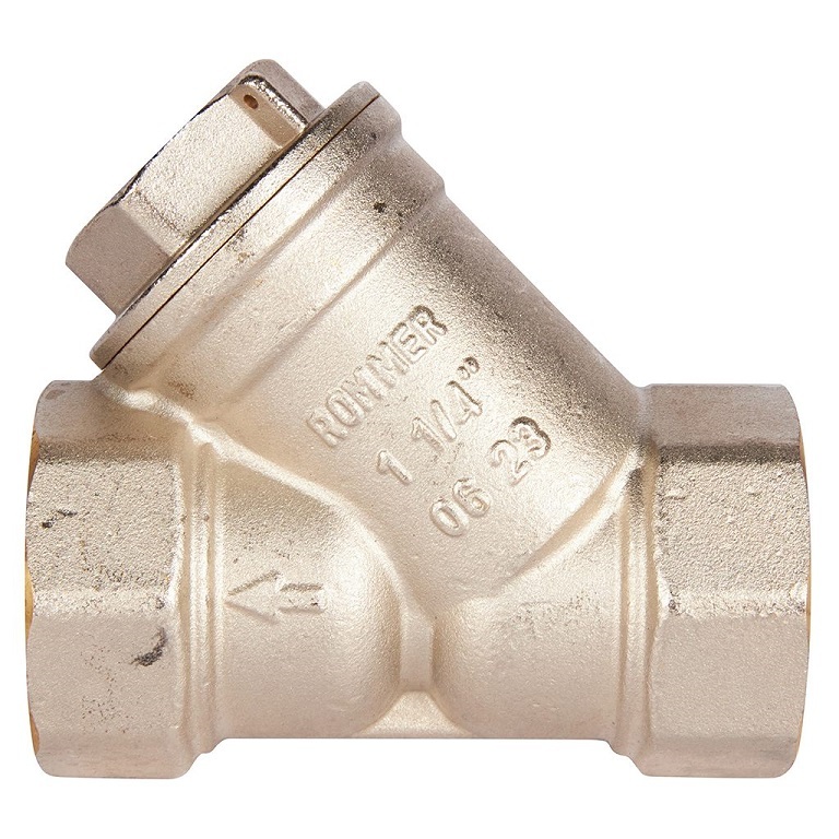 Фильтр латунный 3/4 грязевик ROMMER