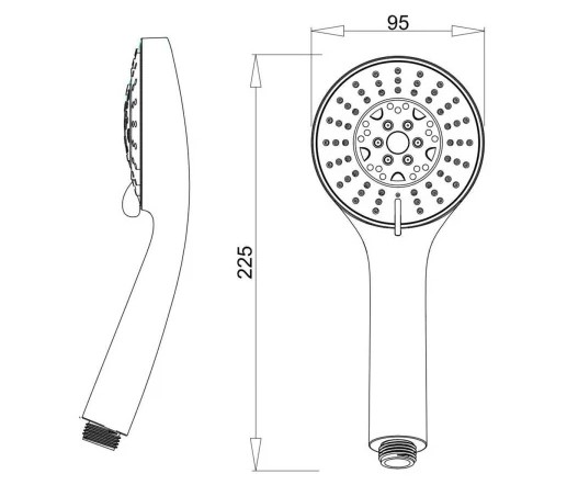 Лейка для душа LE16 РМС