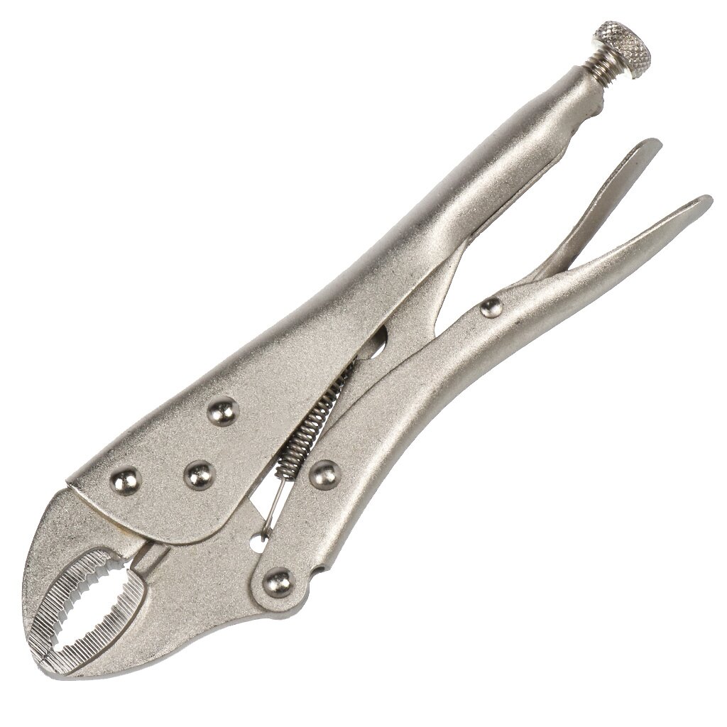 Зажим ручной 220мм полукруг Бартекс 343017