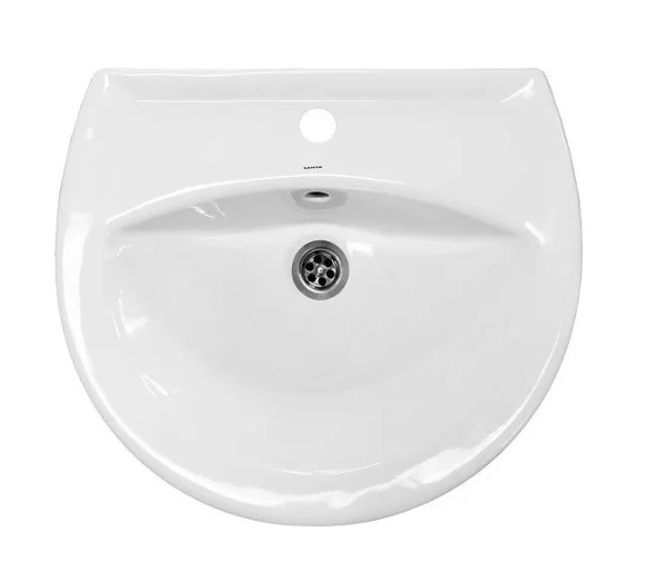 Умывальник Аттика Sanita 55 с пьедесталом