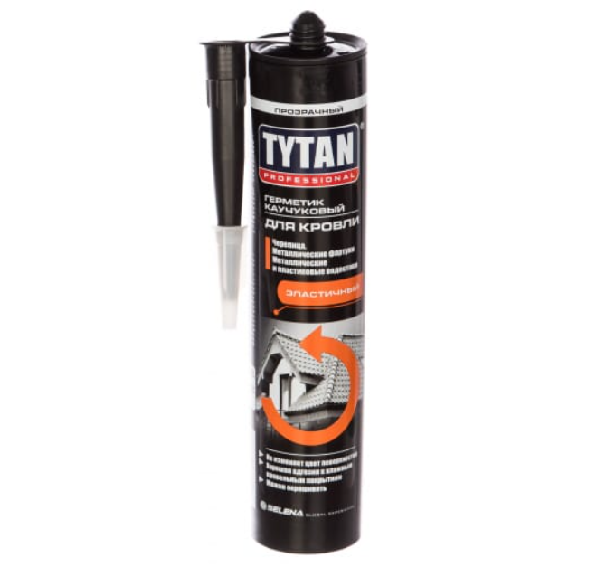 Герметик Титан Каучуковый прозрачный