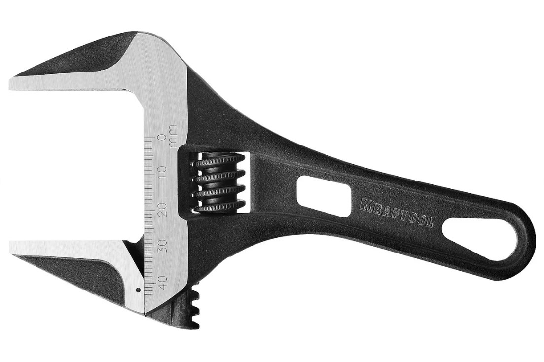 Ключ разводной SlimWide Compact 160/44 мм KRAFTOOL 27266-25