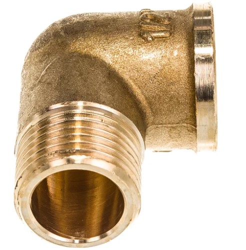 Угольник Stout 1/2 вн/вн латунь