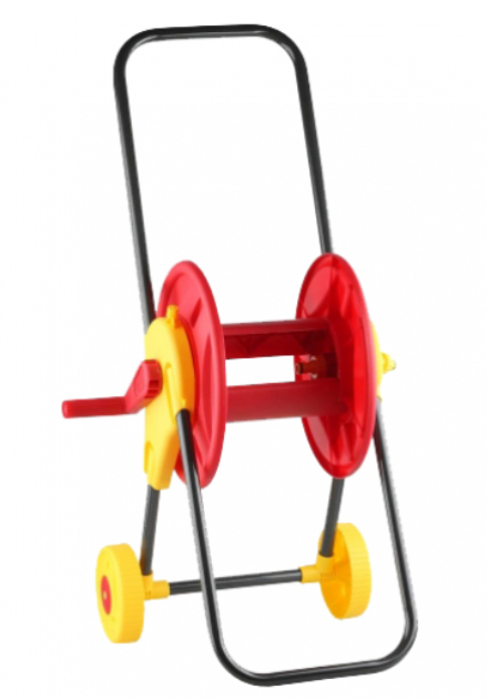 Катушка для шлангов Grinda 45м х1/2, 20м х 3/4 на колесах