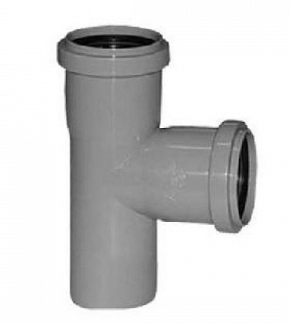 ПВХ Тройник 50х50х90 Sinikon