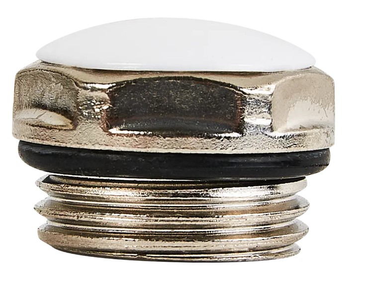 Заглушка для радиатора Белая 1/2