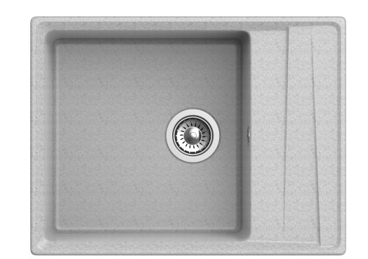 Кухонная мойка Granfest GF-LV-660L 660х500 Серая