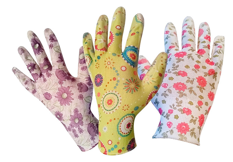 Перчатки цветные