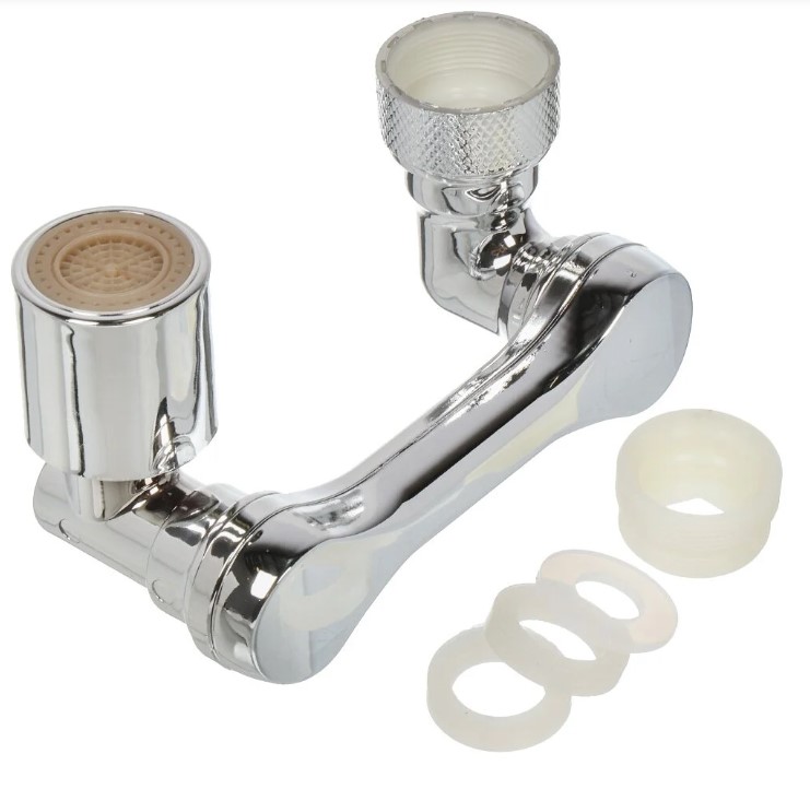 Аэратор для смесителя пластик 2 режима Аквин SPR-2