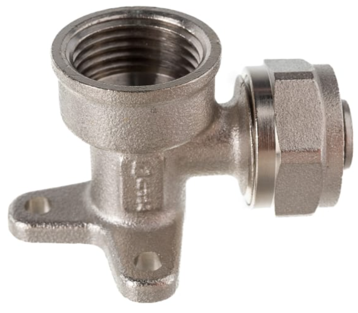 Угол МП 16х1/2 внутренний настенный с креплением