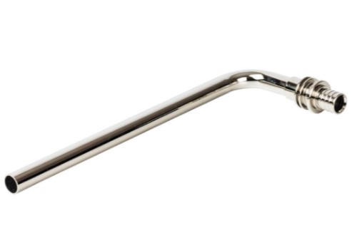 Трубка для подключения радиатора STOUT г-образная 20х250