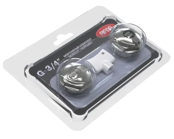 Комплект монтажный Rifar 3/4 хром