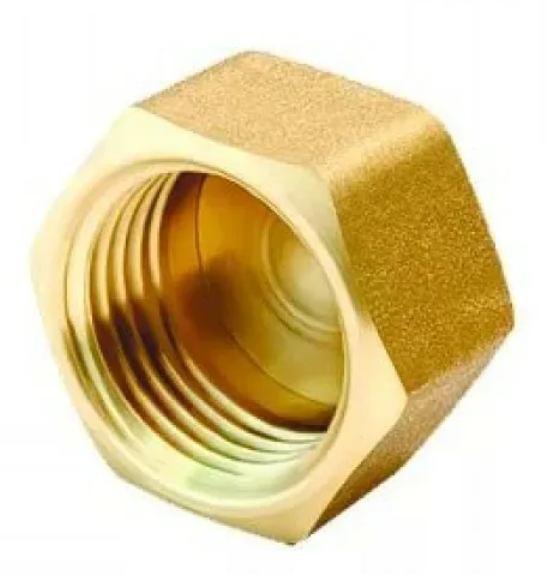 Заглушка 1 внутренняя латунь