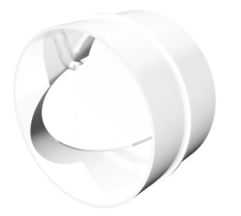 Соединитель D125 12,5 СКПО обратный клапан пластик