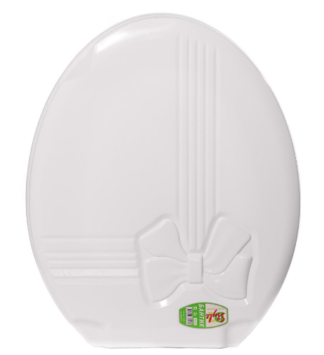 Сиденье для унитаза пластик Бантик