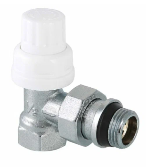 Кран для радиатора 1/2 угловой верхний