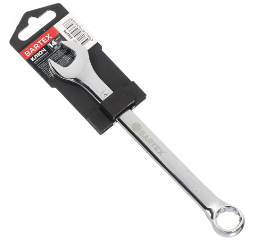 Ключ комбинированный Бартекс 14 мм сталь