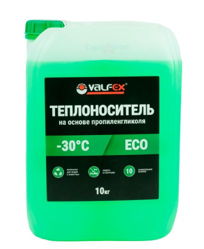 Теплоноситель VALFEX ЭКО (10 кг зеленый)