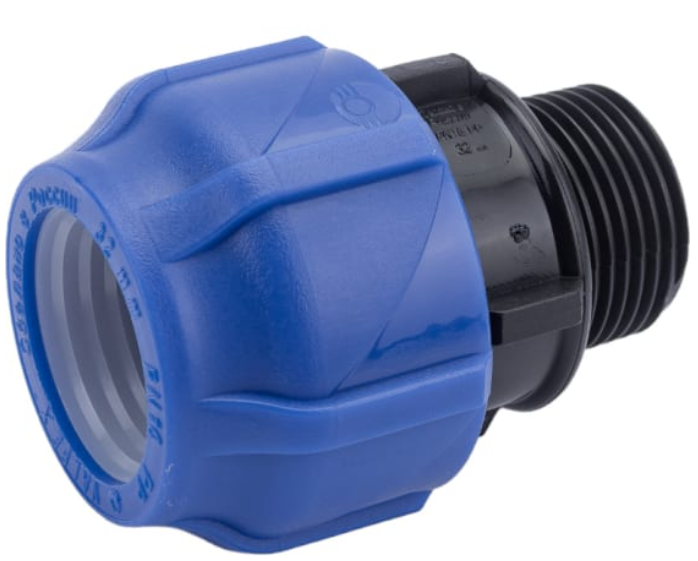 ПНД Муфта прямая с наружной резьбой 32-1 VALFEX