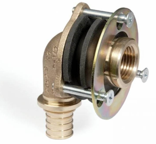 Угол с креплением аксиальный 16х1/2 внутренний VIEIR для ГКЛ