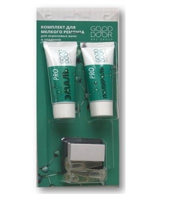 Комплект для мелкого ремонта ванн акриловых
