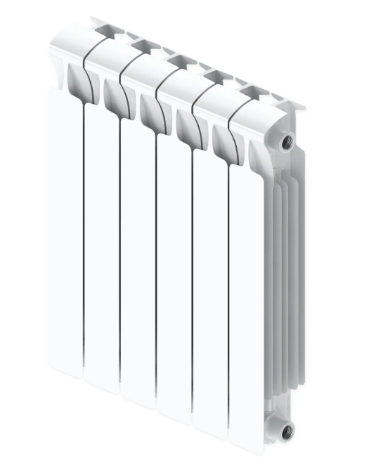 Радиатор Rifar Monolit 500 (6 секций) боковое подключение