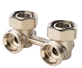 Кран для радиатора угловой Штаны 3/4х3/4