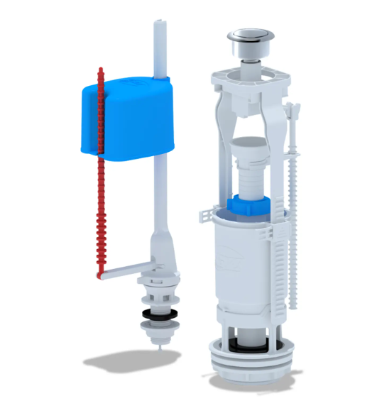 Арматура для унитаза Ани 1/2 нижнее подключение