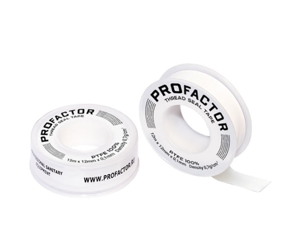 Фум лента маленькая Белая 12 мм-10 м