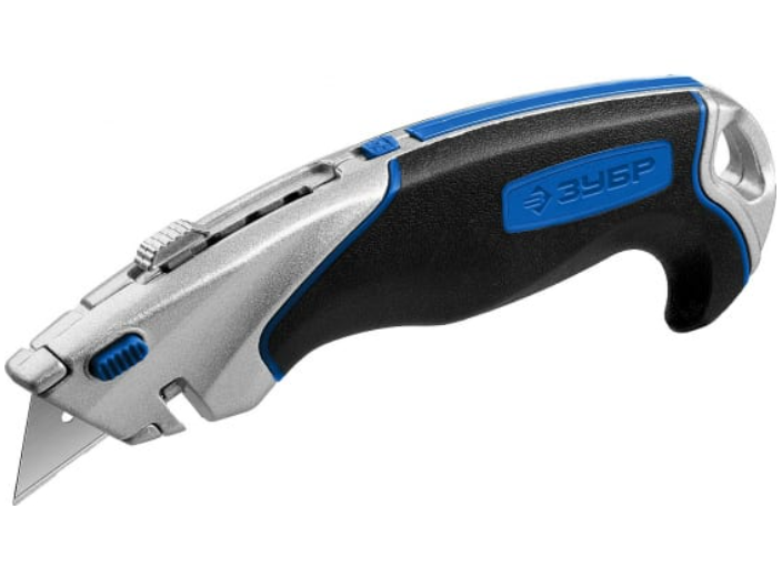 Нож А24 с автостопом ЗУБР эксперт