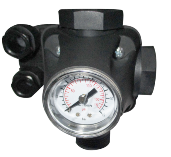 Миллениум реле давление с манометром