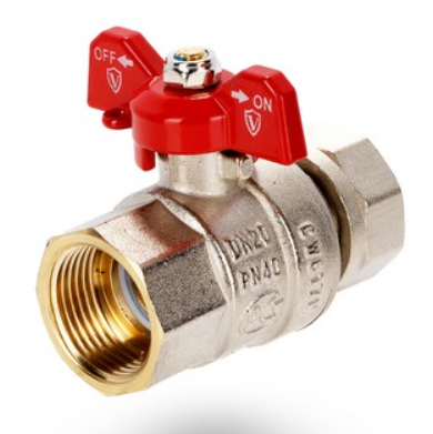 Кран с накидной гайкой Vieir 1/2 для бойлера