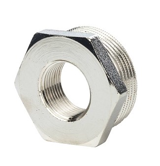 Футорка Stout 1х1/2 никель