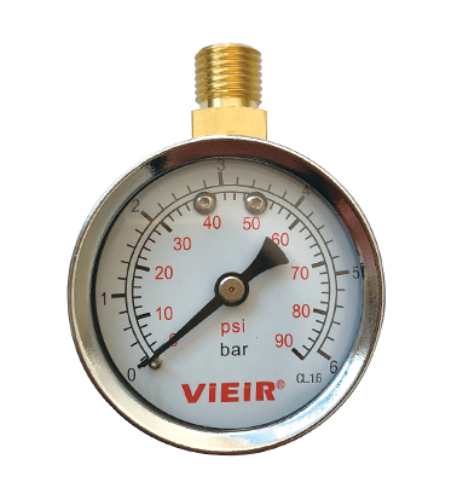 Манометр с верхним подключением YL 20