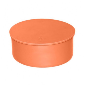 ПВХ Заглушка 110 Рыжая