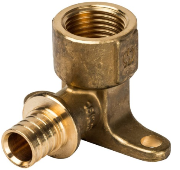 Угол настенный с креплением Stout 16х1/2 аксиальный