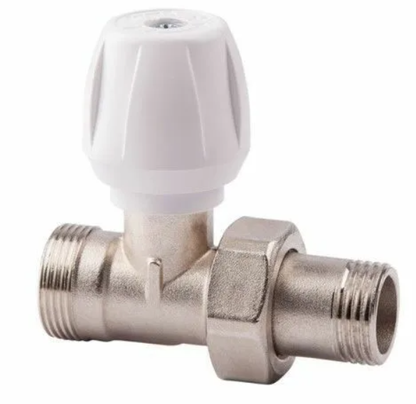 Кран для радиатора 1/2 прямой нижний