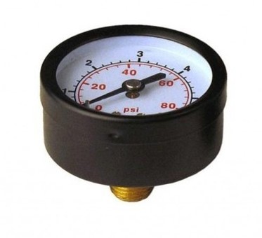 Манометр с задним подключением 1/4 50/ 6 бар