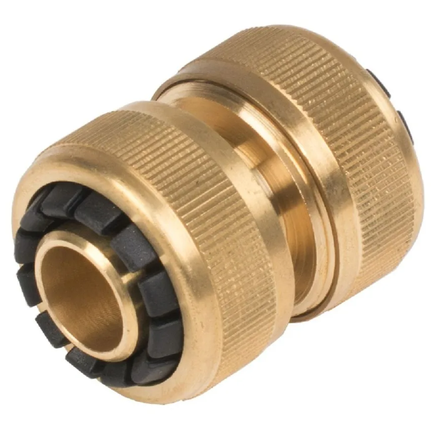 Соединитель для шлангов 1/2 латунь