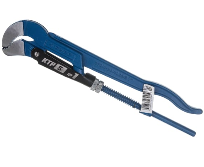 Ключ трубный ЗУБР КТР-S №1 изогнутые губы