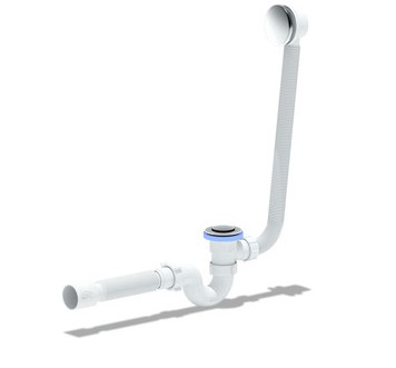 Полуавтомат кнопочный с коленом и гофрой 40/50(EС155)