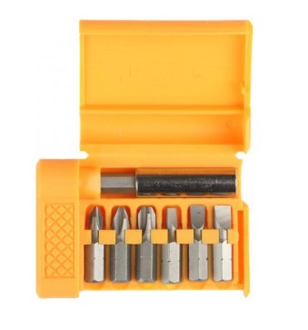 Набор бит с магнитным адаптером 7 шт STAYER 26082-Н7