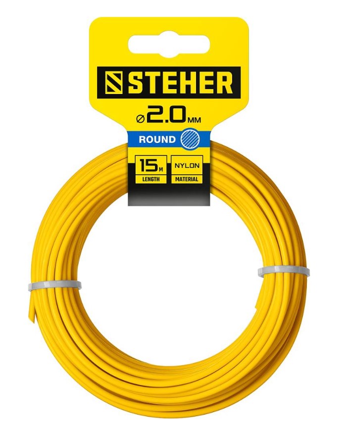 Леска для триммера Steher 2,0 мм 15 метров 75001-2,0